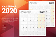 Monthly Planner 2020