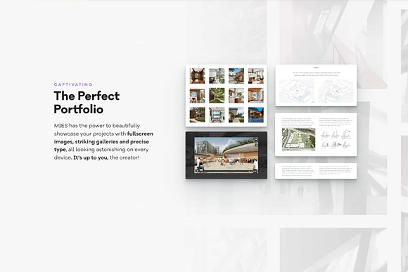 MIES - Architecture WordPress Theme in WordPress Business Themes - product preview 2