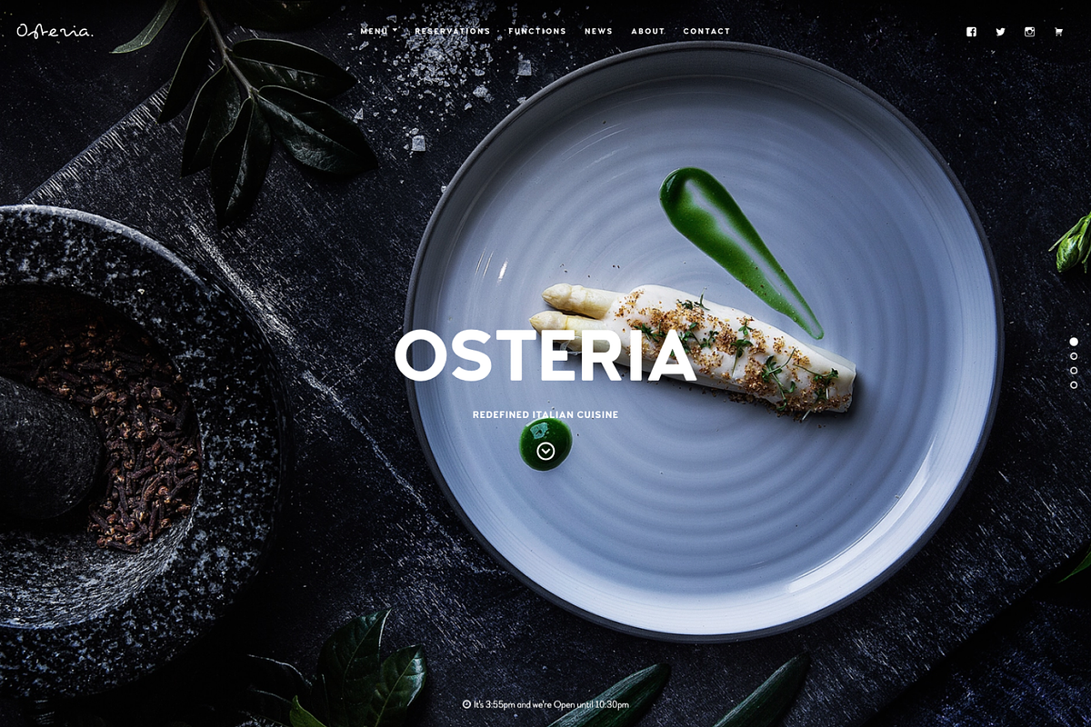 Osteria - Restaurant WordPress Theme in WordPress Business Themes - product preview 8