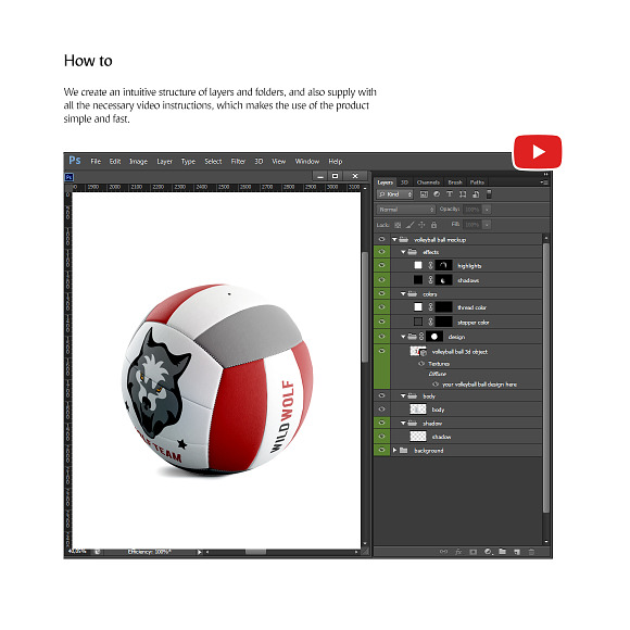Volleyball Ball Animated Mockup in Product Mockups - product preview 5