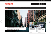 BUCKET - Magazine WordPress Theme