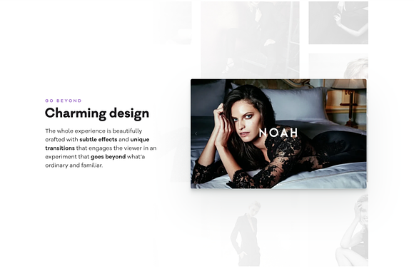 NOAH - Photography WordPress Theme in WordPress Photography Themes - product preview 1