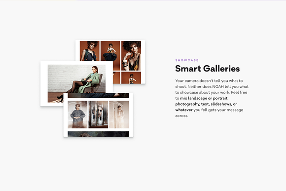 NOAH - Photography WordPress Theme in WordPress Photography Themes - product preview 2