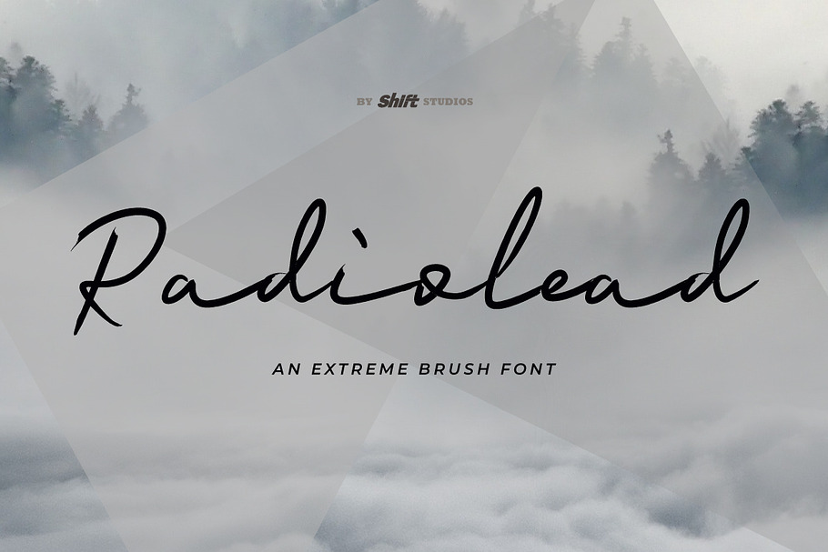 Radiolead Font in Script Fonts - product preview 8