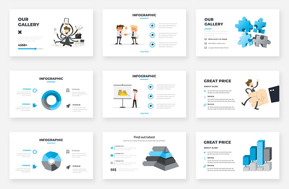 Zeron Creative Keynote Template in Keynote Templates - product preview 6
