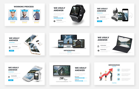 Zeron Creative Keynote Template in Keynote Templates - product preview 9