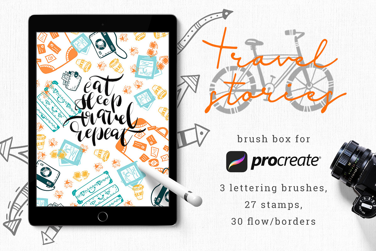 Travel Brush Box for Procreate in Add-Ons - product preview 8