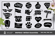 British Essentials SVG Bundle- Vol 1
