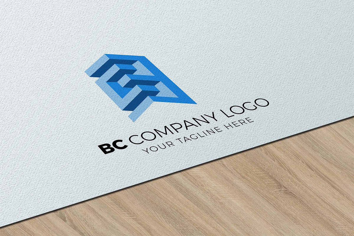 BC Company Logo in Logo Templates - product preview 8