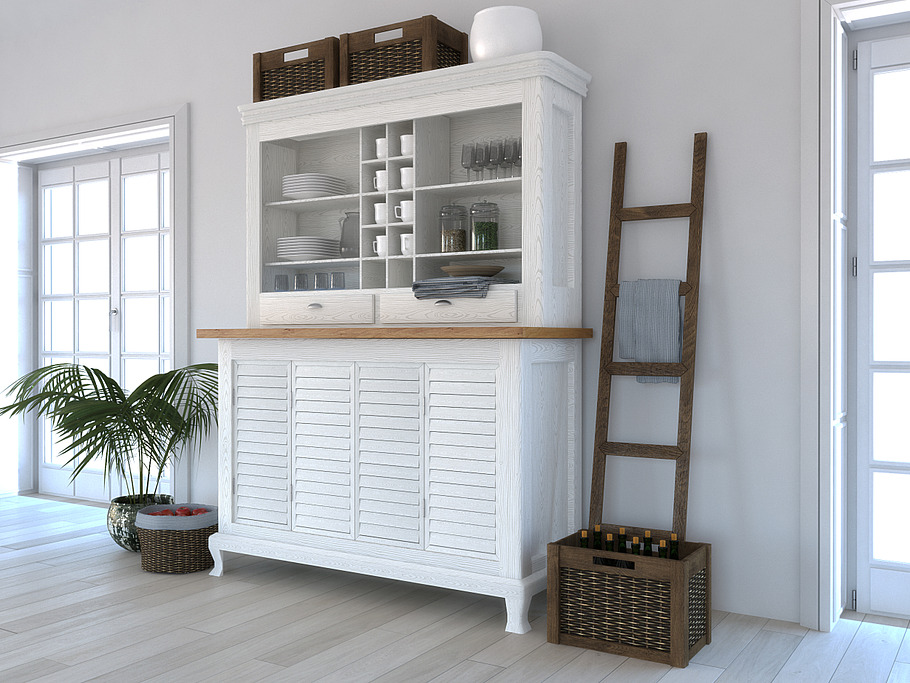 Rustical shelf 3006 in Furniture - product preview 1