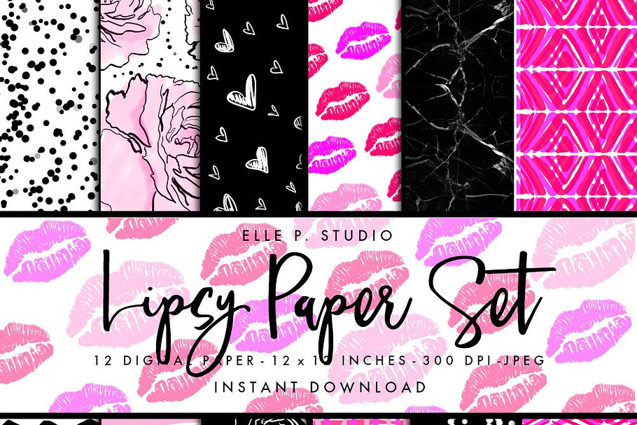 Lipsy Paper Patterns in Patterns - product preview 8