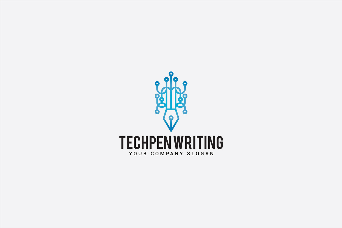 Techpen Writing in Logo Templates - product preview 8
