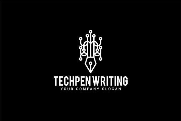 Techpen Writing in Logo Templates - product preview 2