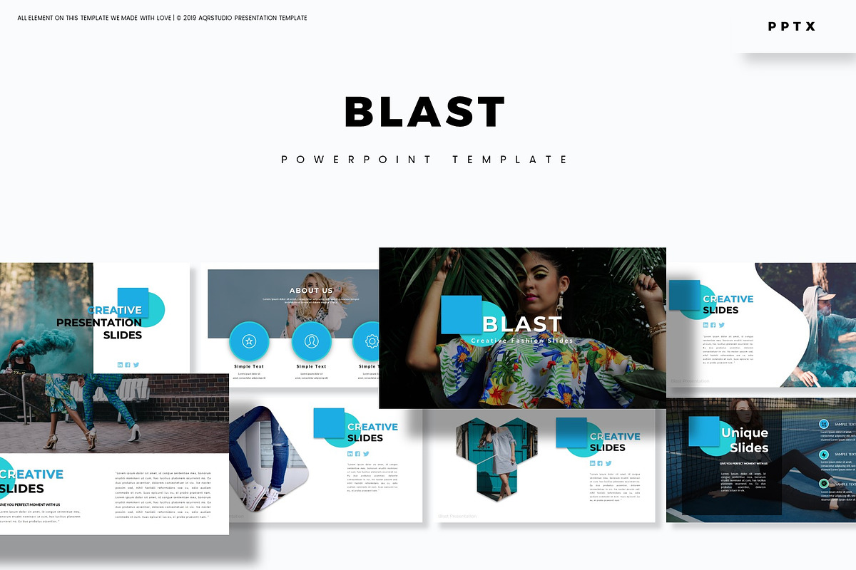 Blast - Powerpoint Template in PowerPoint Templates - product preview 8