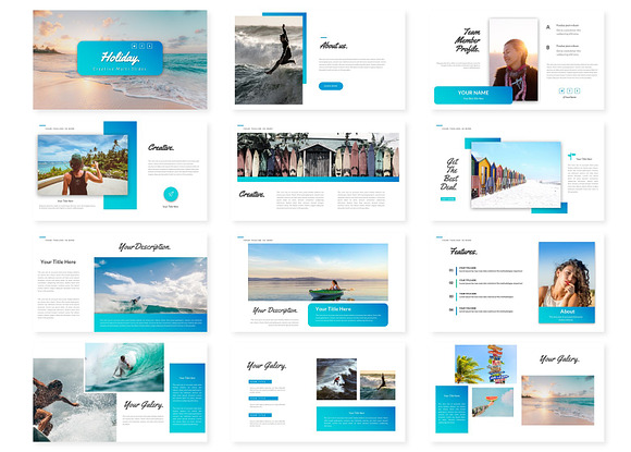 Holiday - Google Slides Template in Google Slides Templates - product preview 1
