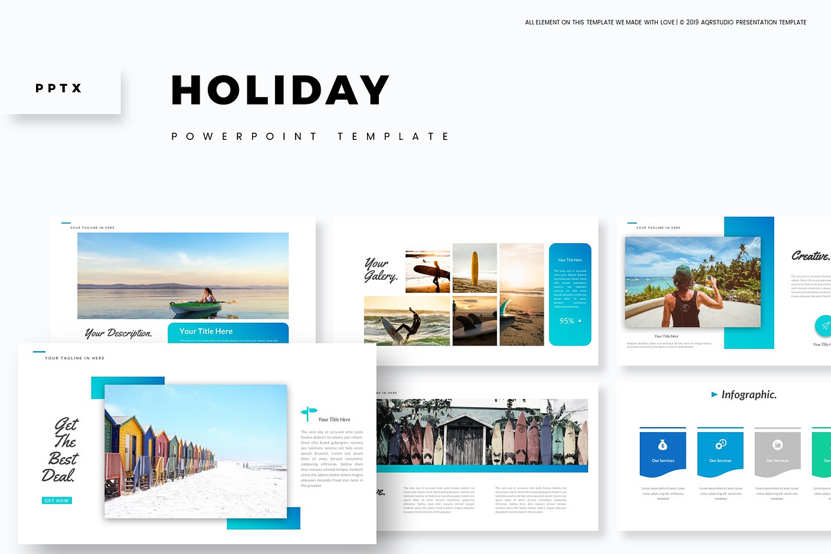 Holiday - Powerpoint Template in PowerPoint Templates - product preview 8