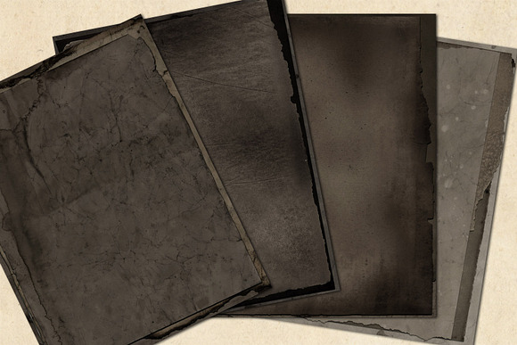 Dark Grunge Notebook Paper in Textures - product preview 2