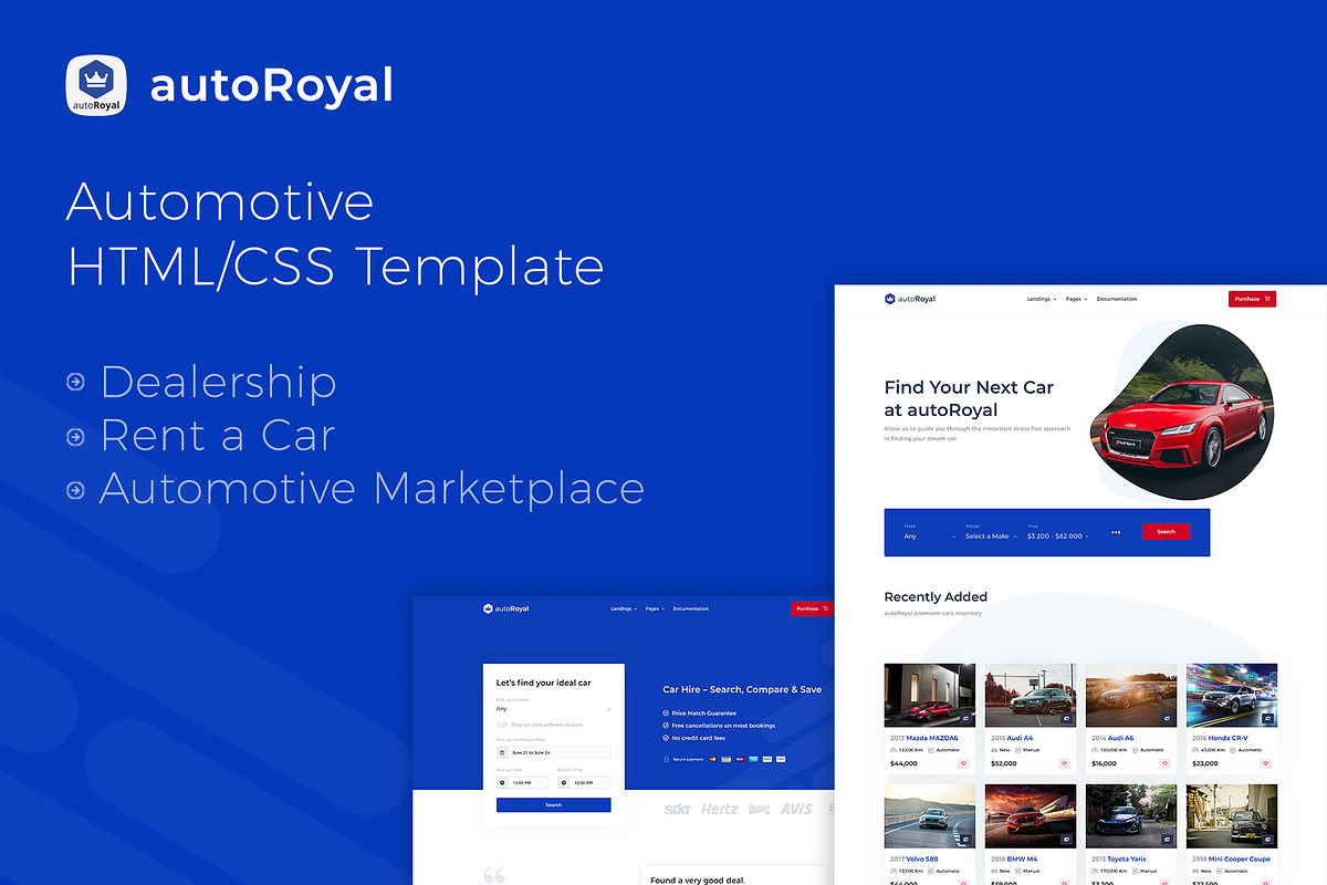 autoRoyal - Automotive HTML Template in Bootstrap Themes - product preview 8