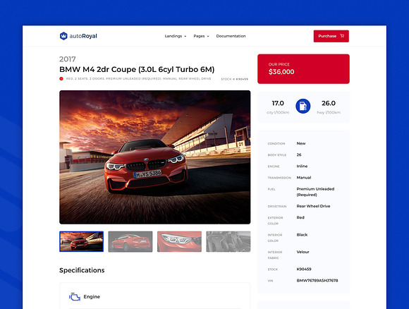 autoRoyal - Automotive HTML Template in Bootstrap Themes - product preview 7
