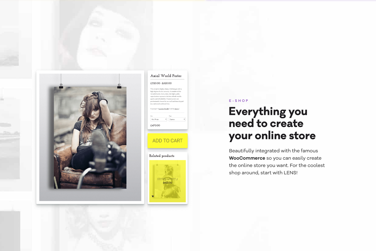 LENS - A WordPress Photography Theme in WordPress Photography Themes - product preview 8