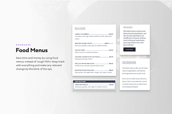 Osteria - Restaurant WordPress Theme in WordPress Business Themes - product preview 4