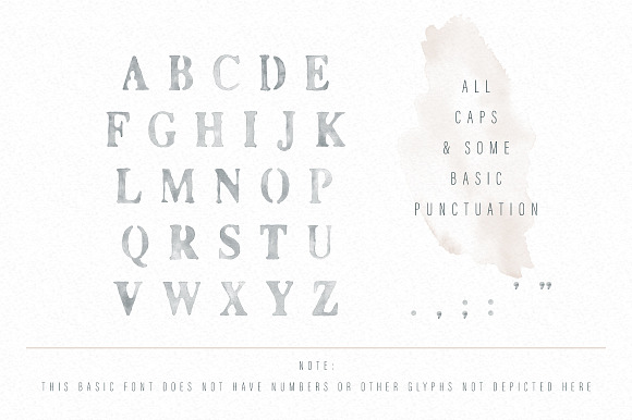 Pickley - Watercolor opentype SVG in Fonts - product preview 1