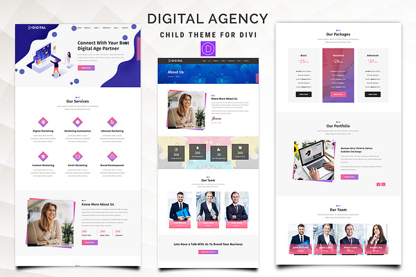 Digital Agency – Divi Child Theme