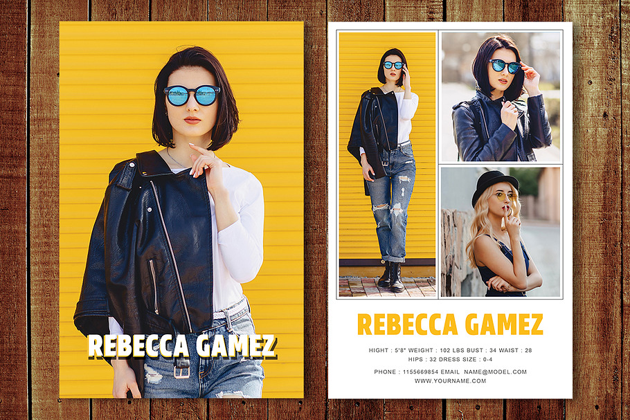Modeling Comp Card V21 in Card Templates - product preview 8