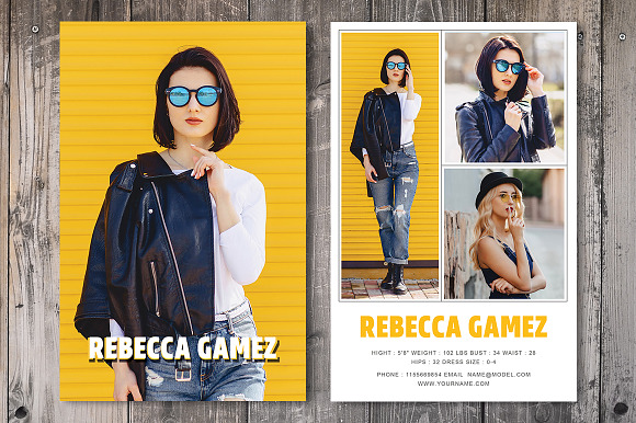 Modeling Comp Card V21 in Card Templates - product preview 2
