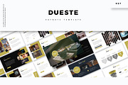 Dueste - Keynote Template