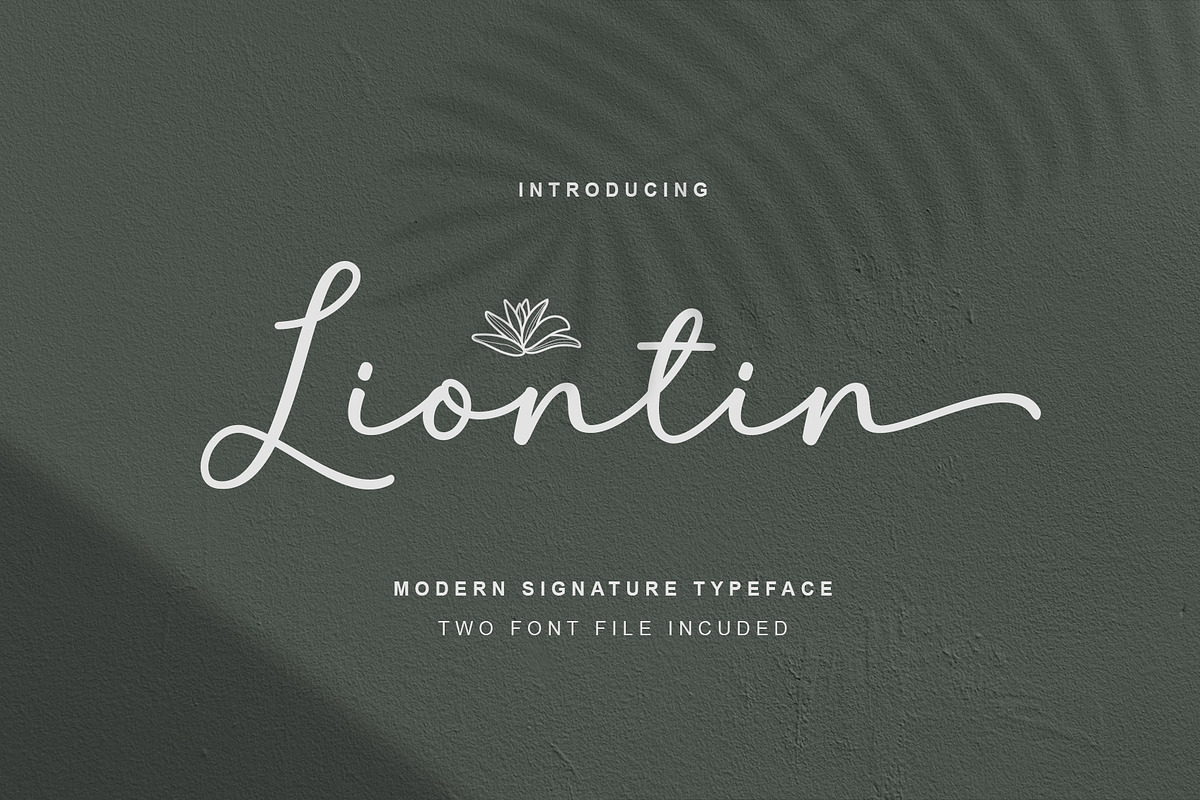 Liontin in Script Fonts - product preview 8