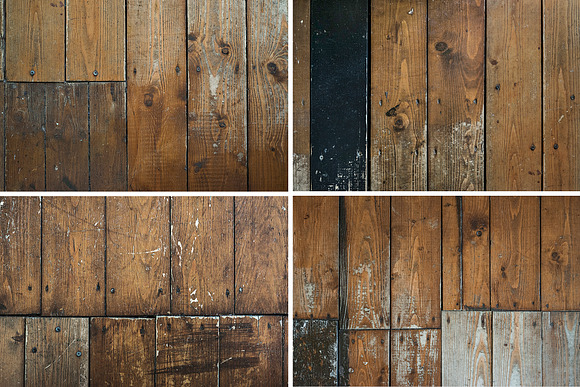 Distressed Rustic Wood backgrounds in Textures - product preview 1