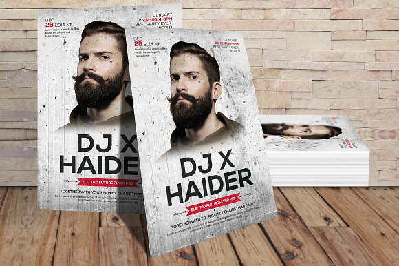 Dj Flyer Template in Flyer Templates - product preview 1