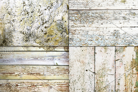 White Painted Wood Photo Backgrounds in Textures - product preview 1