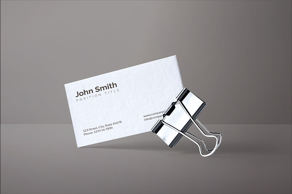 Carpenter Business Card in Business Card Templates - product preview 2