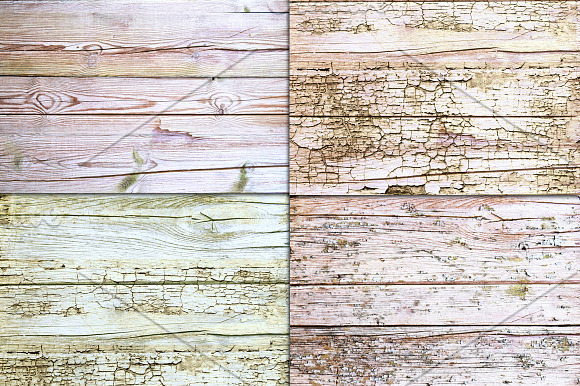 White Painted Wood Photo Backgrounds in Textures - product preview 2
