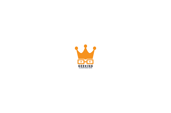 Geek King Logo in Logo Templates - product preview 1