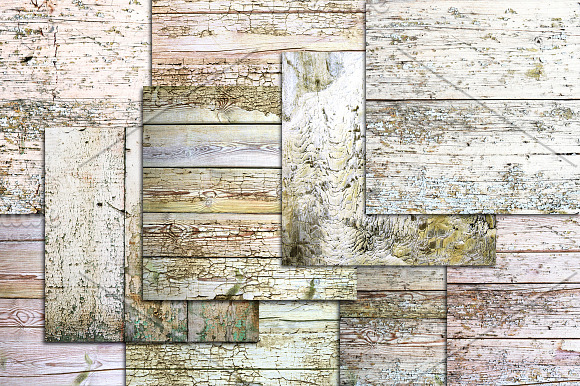 White Painted Wood Photo Backgrounds in Textures - product preview 3