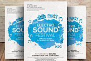 Electro Sounds Party Flyer