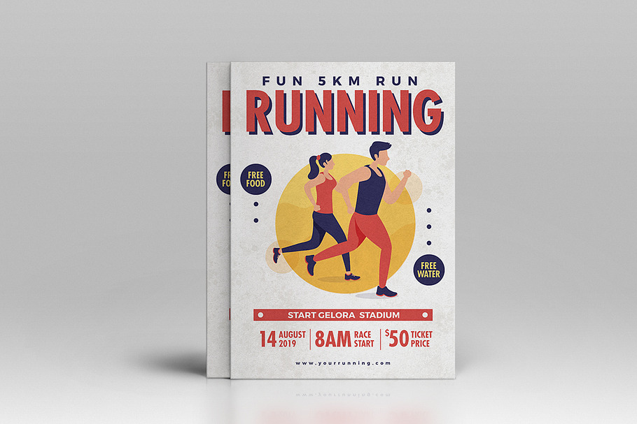 Run Fest Flyer in Flyer Templates - product preview 8