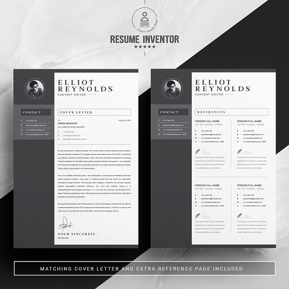 Professional Word Resume/CV in Resume Templates - product preview 2