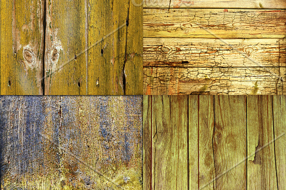 Old Distressed Wood Textures Grunge in Textures - product preview 1