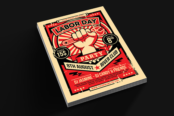 Labor Day Flyer in Flyer Templates - product preview 1