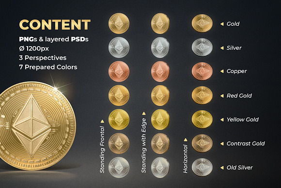 The Cryptocurrency Coin Collection in Objects - product preview 3