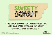 Sweety Donut Fonts - Fun Typo