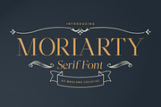 Moriarty Serif Font