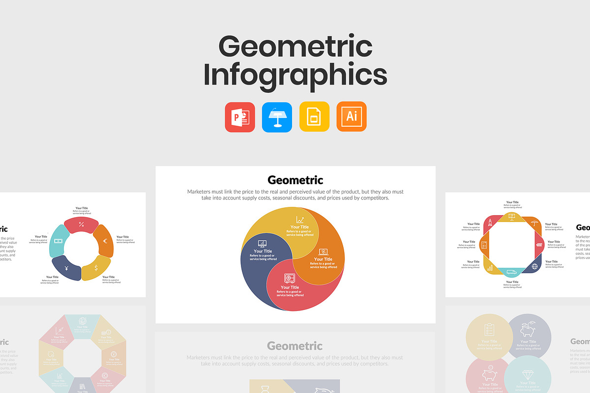 Geometric for Education in Keynote Templates - product preview 8