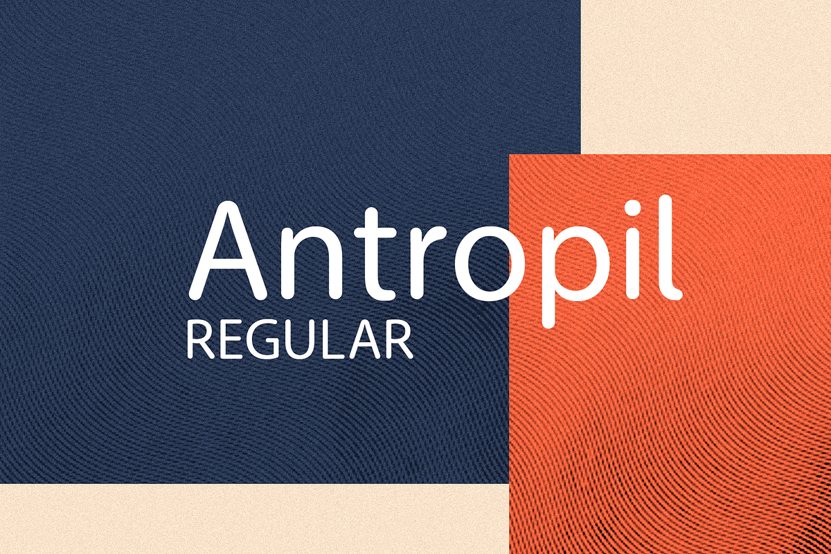 Antropil Regular font [30% OFF] in Sans-Serif Fonts - product preview 8