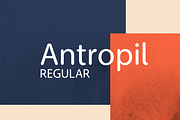 Antropil Regular font [30% OFF]