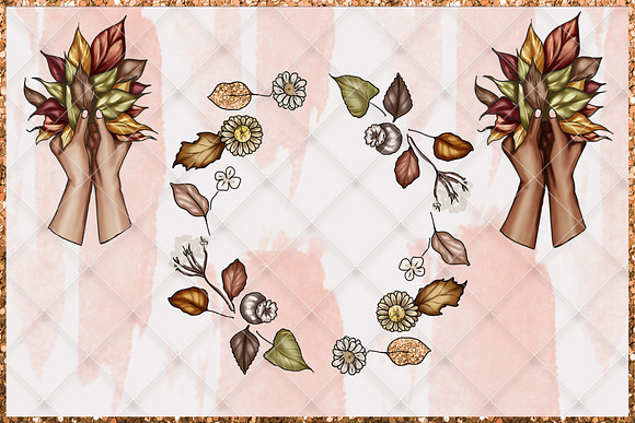 Fall set of cliparts in Illustrations - product preview 4